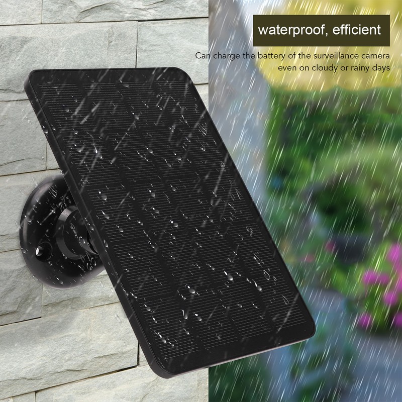 Solar Charging Panel Monocrystalline Silicon 4W 5V with Charging Cable