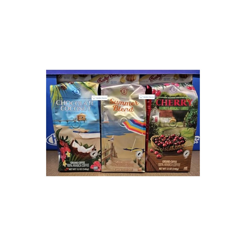 Generic Barissimo Coffee Naturally & Artificially Flavored Chocolate Coconut, Summer