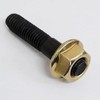 16Pcs High Strength Stud Bolt Pin Screw Exhaust Manifold Nuts
