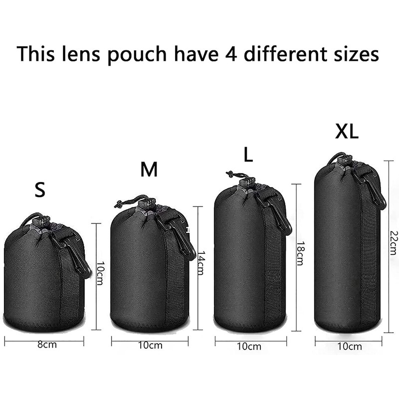 Selens Lens Case Lens Bag Camera Lens Pouch for SLR