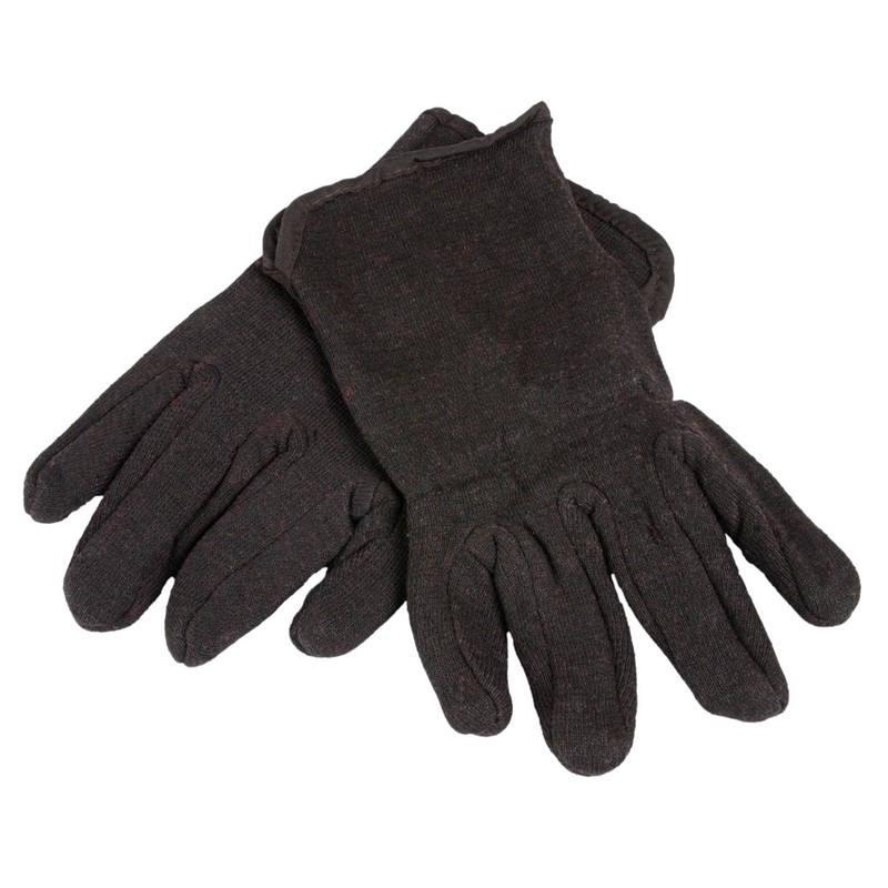Forney 53312 Brown Jersey Lined Unisex Gloves, Large/X-Large