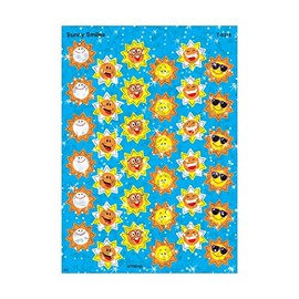 Trend Enterprises Inc. Sparkle Stickers Sunny Smiles