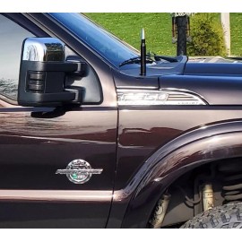 Krozark Customs 9" Bullet Antenna.Made in USA.Ford.F350.
