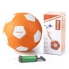 Kids Curve Swerve Football Size 4, Lightweight, Soft, Inflatable with