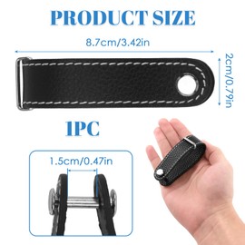 Key Organizer,Portable Keychain,Key Case,Key Organiser Keyring,Portable Smart Keychain Holder for 7-9 Keys,Durable Genuine Leather Design with Gift Box,Compact,Functional,And Noise-Reducing Key Holder