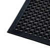 Floortex Doortex Open-Top Black Anti-Fatigue Mat - 40" x 60"