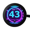 VSDISPLAY 9cm 2.8 inch 480X480 IPS 450nit LCD Circle Monitor,mini