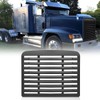 Front Black Grille Without Bug Screen Compatible With 1990-2020 Freightliner