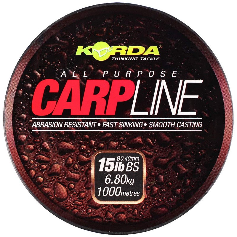Korda Carp Mono - 20lb Green / 1000m 0.43mm