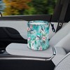 Panskyllis Green Hummingbird Car Trash Bin Garbage Can Leak Proof