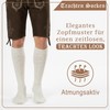 German Wear, short costume socks, braid pattern, socks, 44 cm
