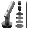 Hoto Electric Cordless Spin Scrubber 51" Extendable Handle IPX7 Waterproof