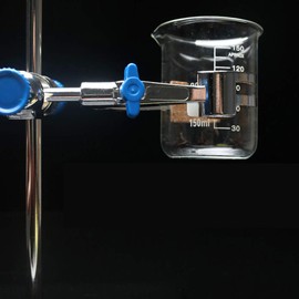 TOPINCN Laboratory Clamp, Cork Lined Head, Universal Clamp Extension Design, 4 Prong Laboratory Stand Clip for Laboratory