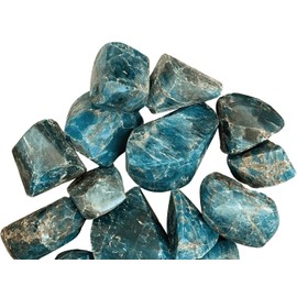 BellaMira Apatite Stone Healing Crystal, Single Polished Stone, Healing Crystal for Intellect Focus, Acceptance, Unconditional Love, Communication, Clarity, Peace, Harmony