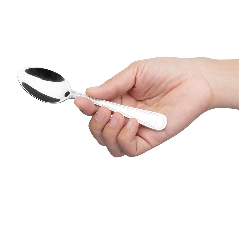 Olympia Bead Teaspoon - Stainless Steel - 140(L) mm -