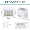 1-Pack Niikappu Pex Washer Box, 1/2" PEX Inlet x 3/4"
