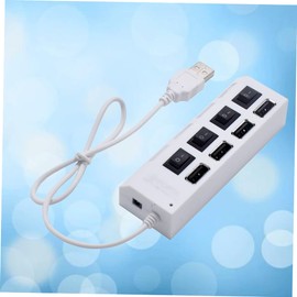 Gatuida USB Hub Port Splitter Individual Compact USB Device Connector for Easy Data Transfer for Travel