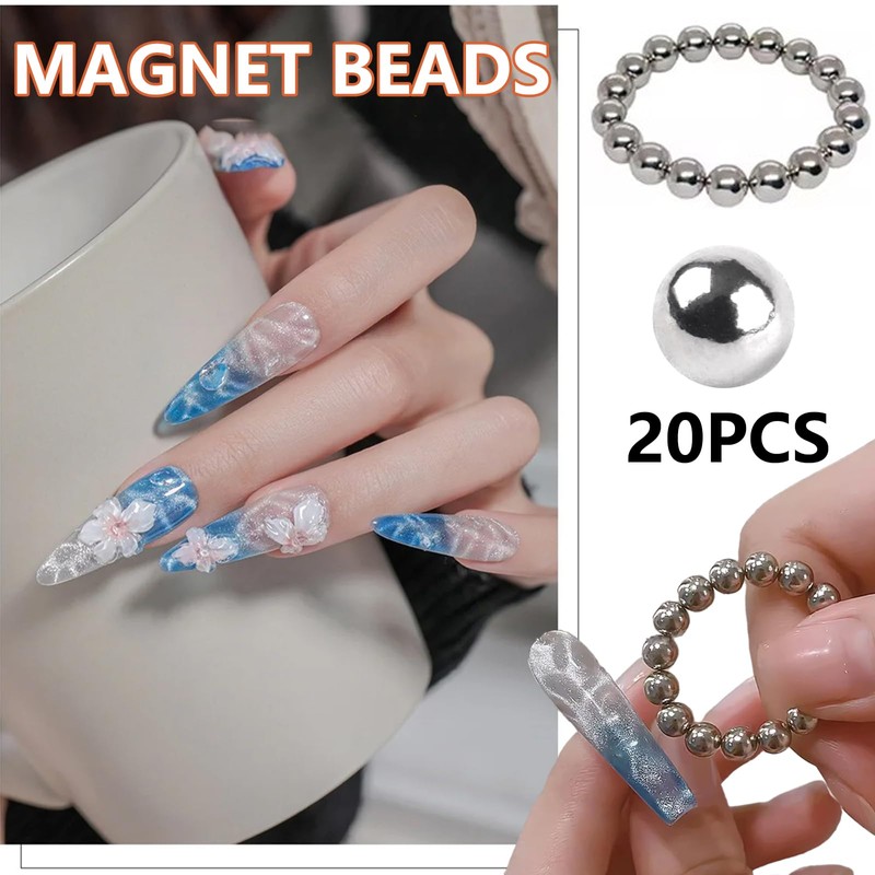 HYWWPFLAY Cat Eye Nail Magnet Tool - 4 PCS Rabbit,