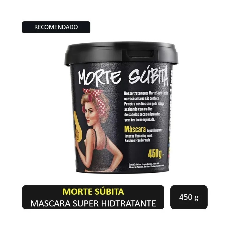 Mascara Hidratacion Lola From Rio Morte Subita Coco 450g