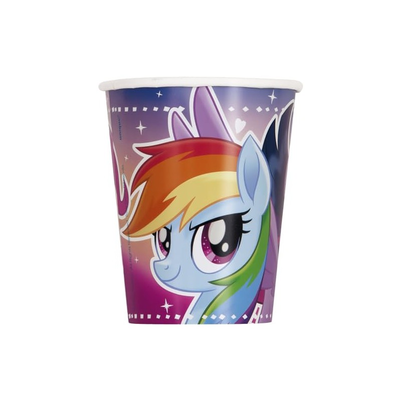 Unique 9oz My Little Pony Party Cups, 8ct, Multicolor