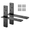 VEVOR T Shelf Brackets 2 Pcs, 200 lbs/90 kg Weight