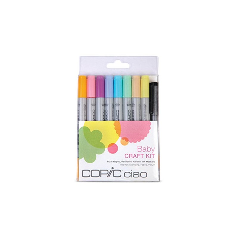 Copic Markers Ciao Craft Kit, Baby