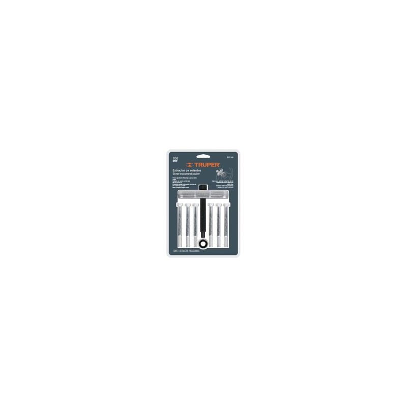 TRUPER EXT-10 10-Pc Steering Wheel Puller Set