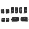 YINETTECH 10pcs Motorcycle Switch Cover Caps 71804-03 Compatible with Har-ley
