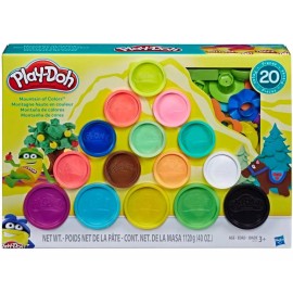 Play-Doh Set De Masas Play-doh Montaña De Colores +3