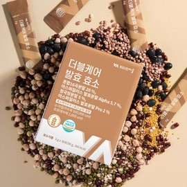 Double Care Fermented Enzyme Grain 15 Grain Reverse Value Enzyme Food 2 Boxes Total 60 Packets / 더블케어 발효 효소 곡물 15곡 역가수치 효소식품 2박스 총60포