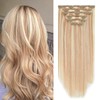 Aison Clip in Hair Extensions 100% Remy Human Hair 12P613