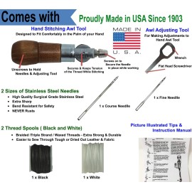 Awl for All - CA Meyers Repair Stitch Tool | Sewing Awl For Bounce Houses, Inflatables, Leathe
