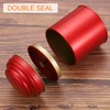 uxcell 6 Pcs Tea Tins Canister with Airtight Double Lids,