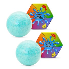 Bath Jumbo SPRUDELS Bath Bombs for Kids with Surprise Toy. 2 Pack for Boys and Girls. for 3+ Years Old Kids.