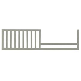 Toddler Bed Safety Guard Rail for Bel Amore & COSI Bella Convertible Cribs by Bivona - Solid Wood Rail for Convertible Crib to Toddler Bed - Safety Guard Rail for Children (Saddle Grey - Lyla Rose)