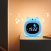 AIXXCUVQ Alarm Clock for Kids with Groclock Sleep Training System