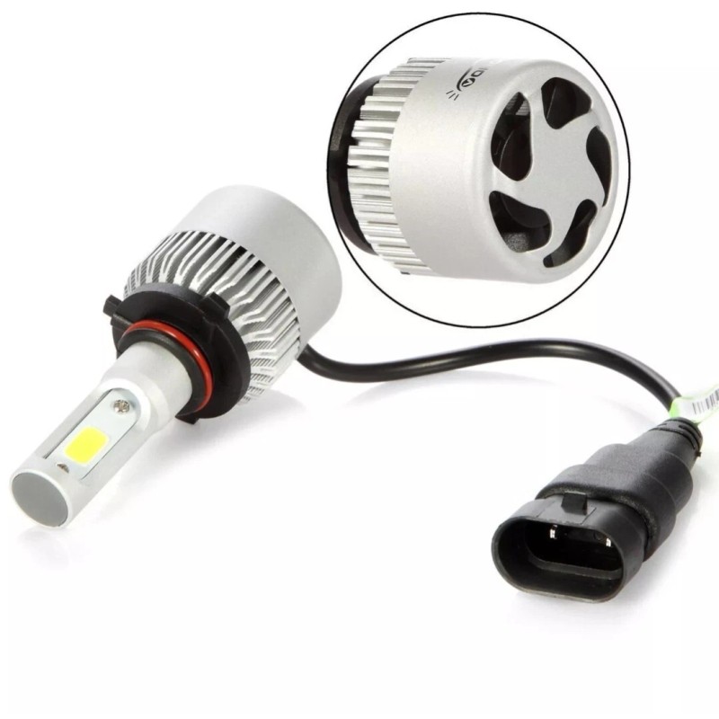 Vorock8 R2 COB 9005 LED Headlight Conversion Kit, High Beam