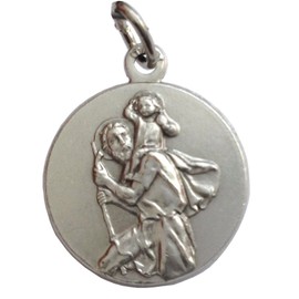 SAINT CHRISTOPHER MEDAL -THE PATRON SAINTS MEDALS - 100% MADE IN ITALY