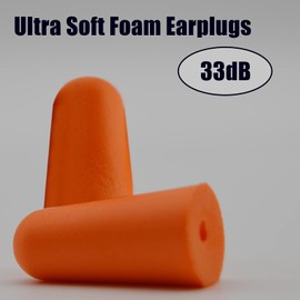 60 Pairs Ear Plugs for Sleeping, Targeal Noise Cancelling Ear Plugs - 33 dB Highest NRR Soft Foam Ear Plugs Protection Earbuds for Snore, Concerts, Musician, Shooting, Travel, Study, Adults (bag-xhyk)