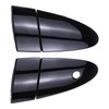 NewYall Black Left and Right Exterior Door Handle for Honda