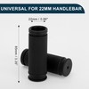 TUCKBOLD Bike Handlebar Grips Covers 85mm Long Lightweight | Cycling