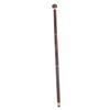 Elderly Wenge Walking Stick Elegant Ergonomic Detachable Round Grip Walking