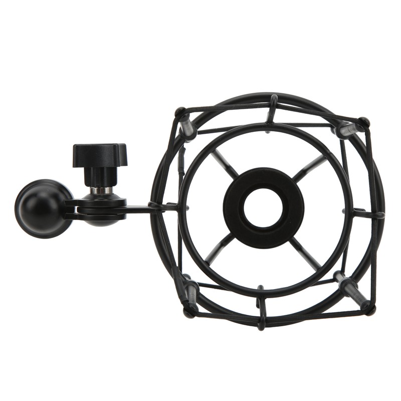 Microphone Shock Mount Clip Mic Anti Vibration Holder for Live