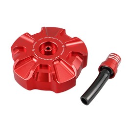 NICECNC Red Fuel Tank Cap Compatible with Beta 250/300X-TRAINER 390/430/480 RR4T 2015-2024 250RR/300RR/350RR4T 2013-2014 Fuel Cap Replacement See Fitment