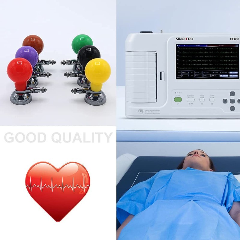 OTICA ECG Adult Chest Suction Electrode Bulb for ECG Machine