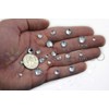 8MM Peridot Green 110 Acrylic Rhinestone Rivets for Garments 20pcs