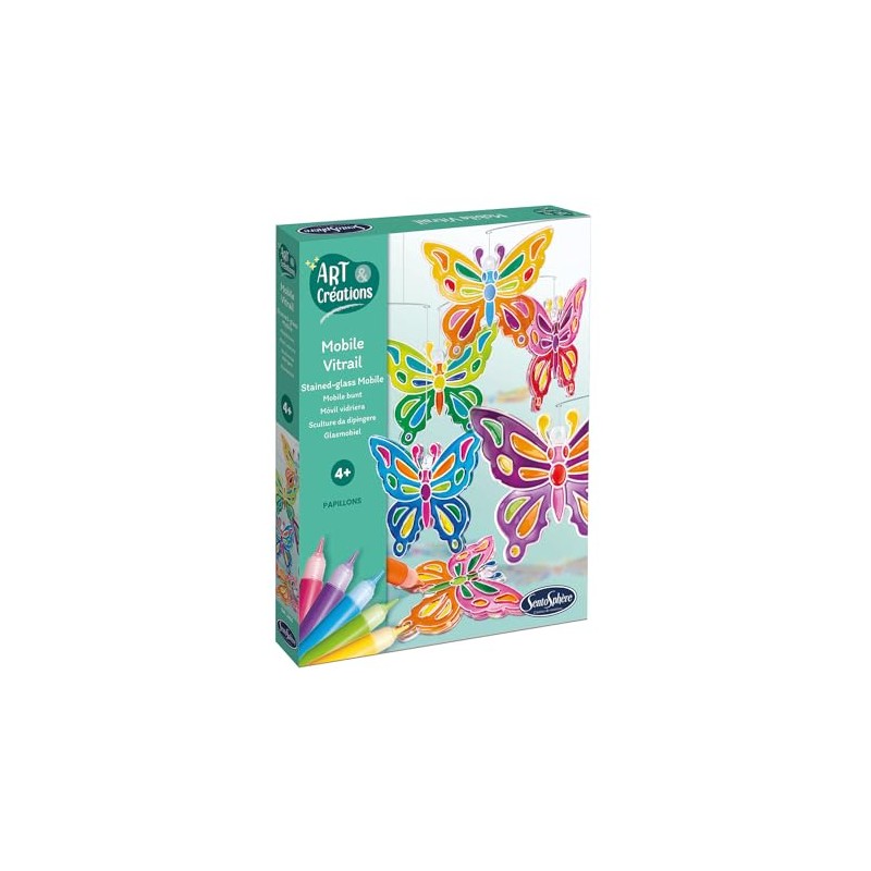 SENTOSPHERE - Mobile Butterflies Craft Kit