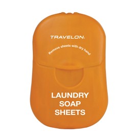 Travelon Laundry Soap Sheets, 50-Count