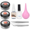 Eyelash Extension Practice Tool Kit Portable False Eyelashes Glue Remover
