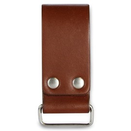 American Bench Craft Tool Belt Loop - for Tape Measure, Drills, Clipped Tools (Brown)